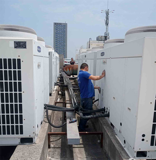 措勤中央空调制热和不制冷系统维修方法